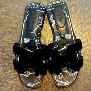 Hermes Oran sandals
